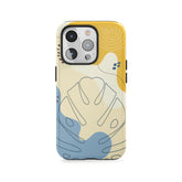 Gouden tropen abstractie