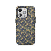 Geometrisch gouden net