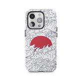 Scharlaken rijzende zon