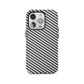 Scherp diagonaal weefsel