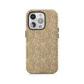 Gouden doolhof Textuur