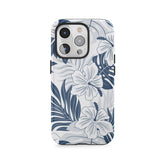 Indigo hibiscus bloei