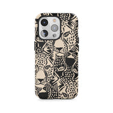 Tribal gezichten collage