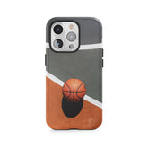 Courtside Basketbal Schaduw