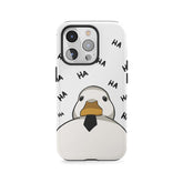 Zakelijke ganzenlach