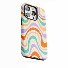 Sunset Ripple Lines