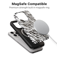 Monochrome Zebra Waves