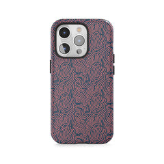 Crimson Maze Pattern