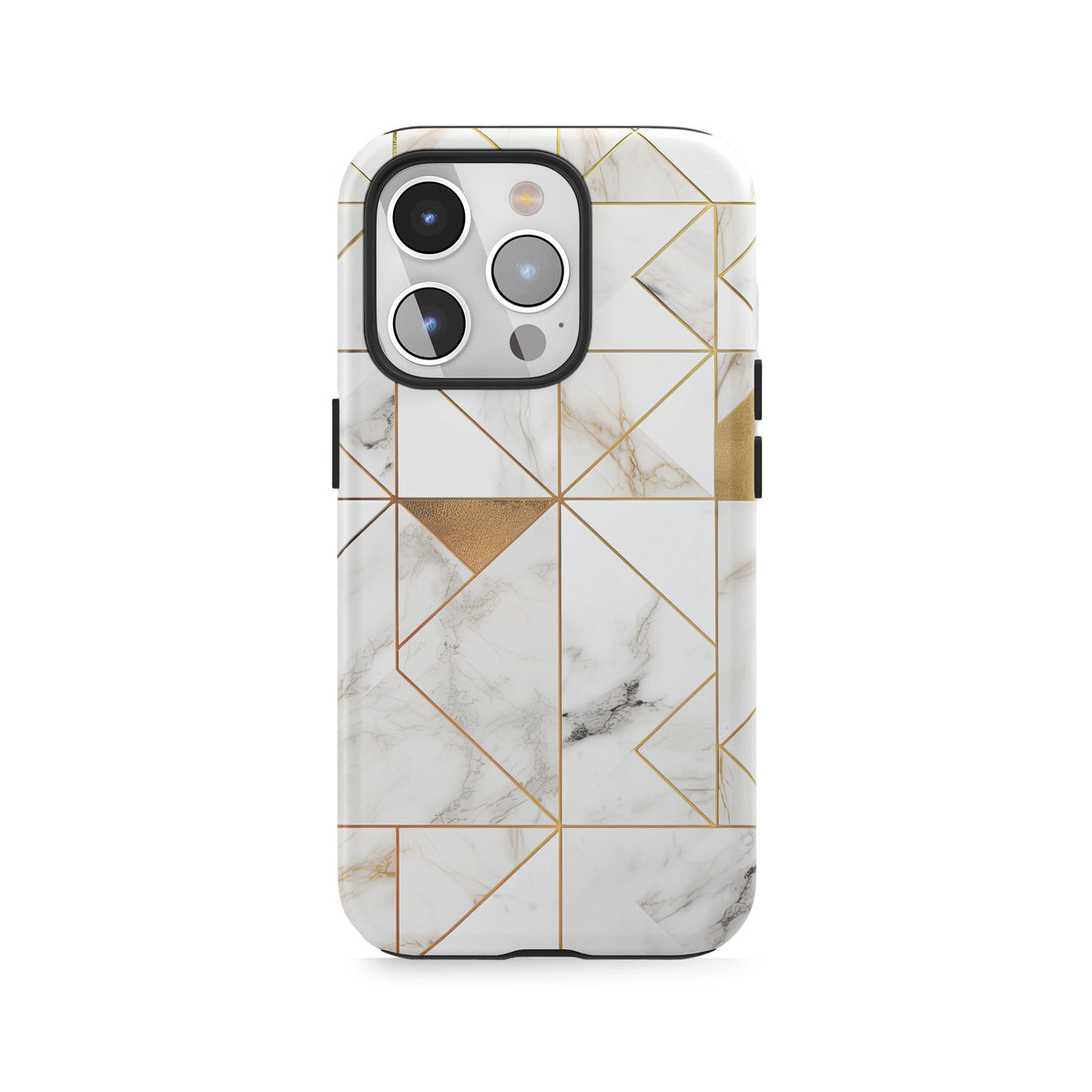 Golden Geometry Marble