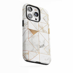 Golden Geometry Marble