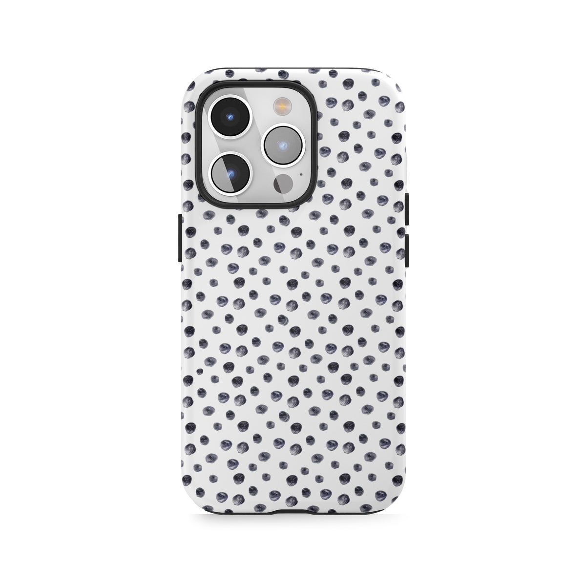 Midnight Polka Dots