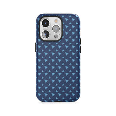 Navy Mini Triangles