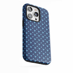 Navy Mini Triangles
