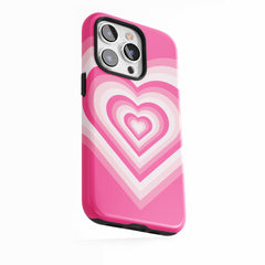 Radiant Pink Heart Glow