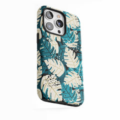 Teal & Cream Tropics