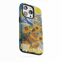 Van Gogh Inspired Sunflower Night