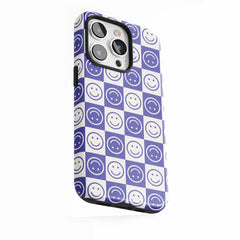 Indigo Smiley Grid