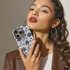Indigo Flower Print
