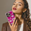 Pink Heart Checkers